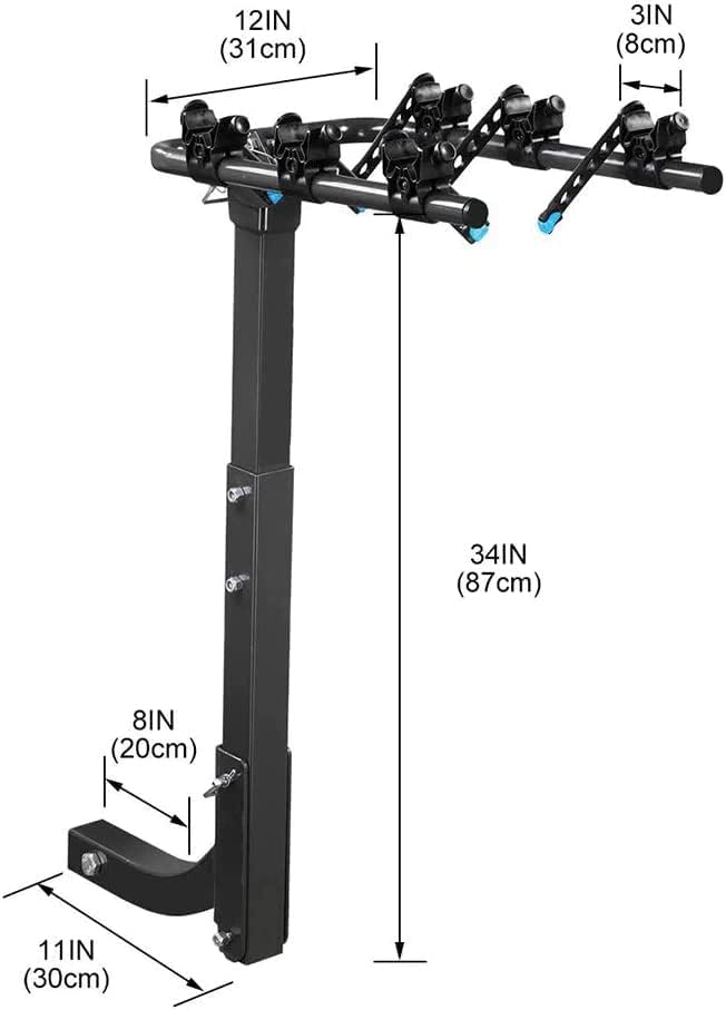Porta Bicicleta Enganche Americano Extra Fuerte