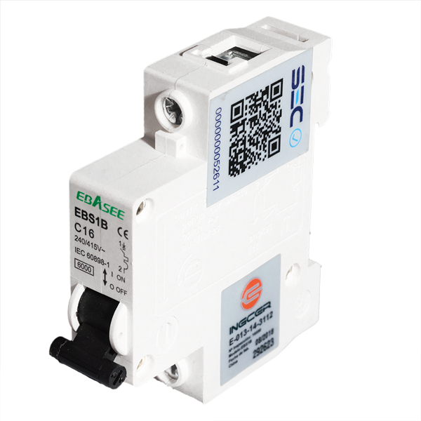 Interruptor automático monofásico C de 16A 6KA