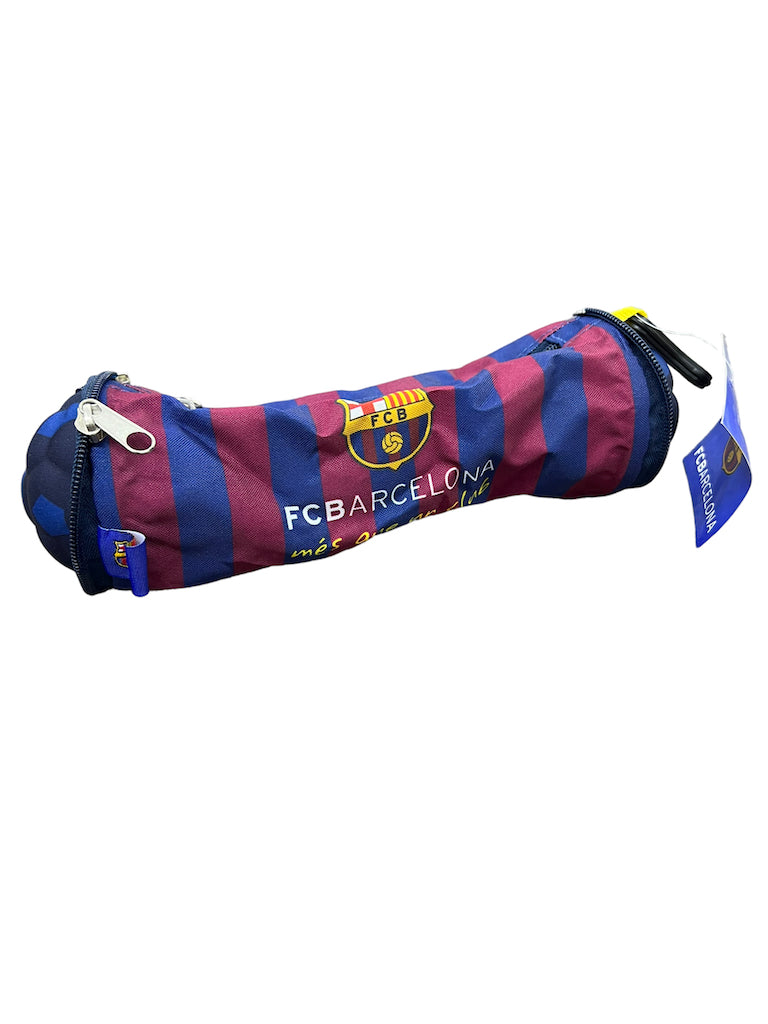 Estuche Escolar Pelota De Futbol Barcelona Fc