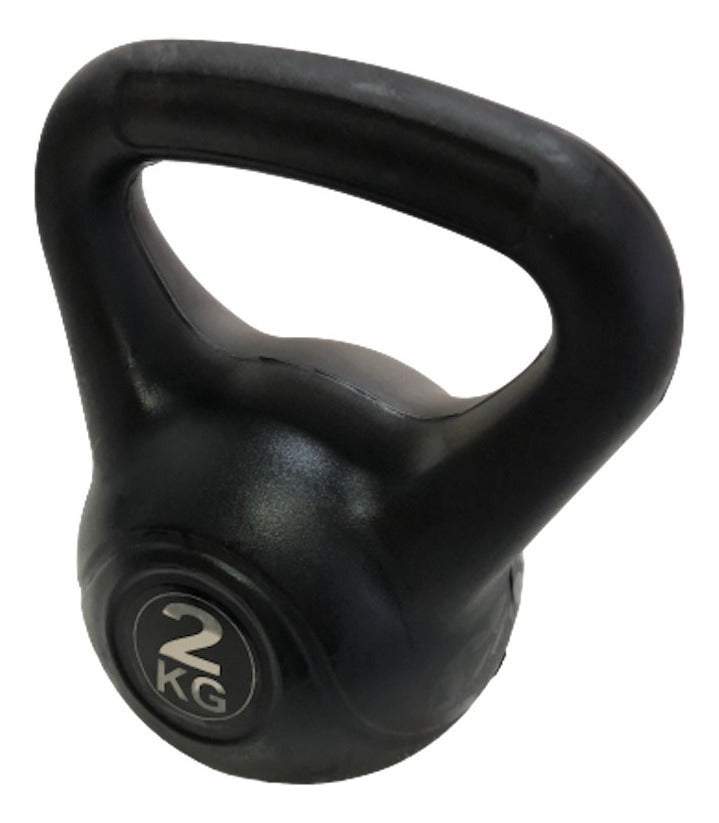 Pesa Rusa Kettlebell Resina 2 Kg | Entrenamiento | Crossfit