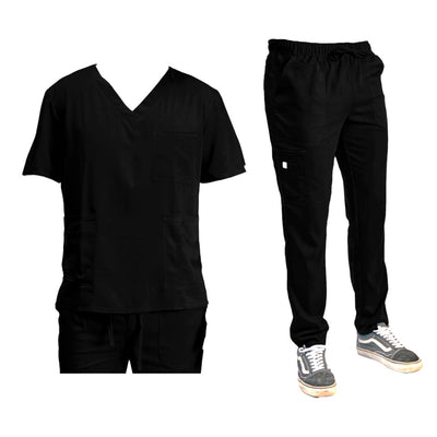 Conjunto Clinico Uniforme Completo Médico Hombre