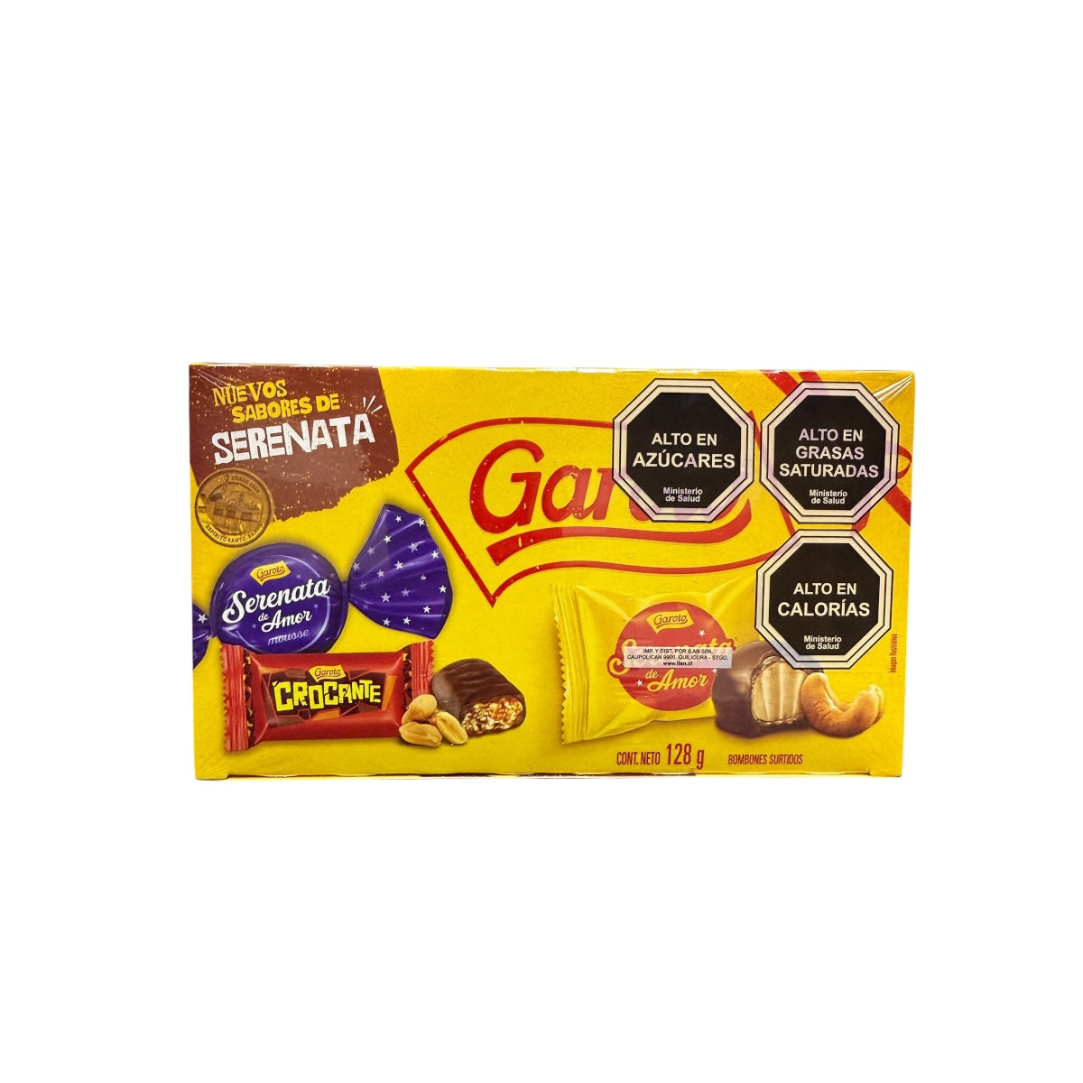 Caja Bombones Chocolate Garoto Surtido 128 g