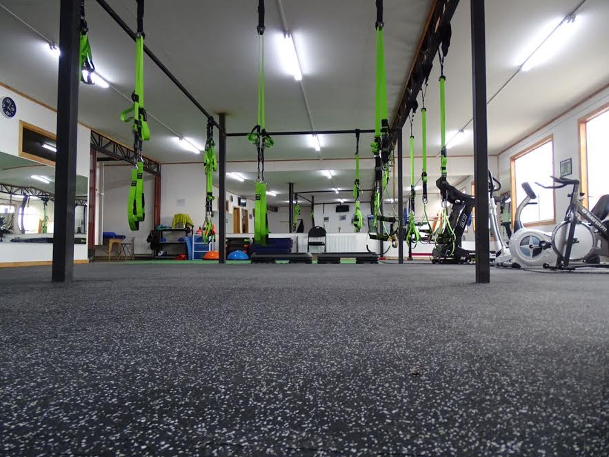 Piso Caucho Rollo Gimnasio 10 Metros Ancho 2 mm