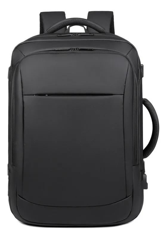 Mochila Maleta Antirrobo Impermeable Expansible 38l Usb
