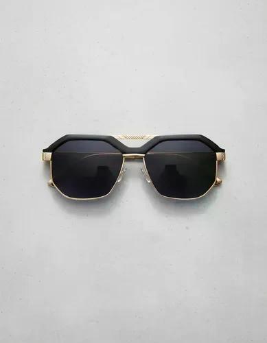 Lentes Anteojos De Sol Ondeck Portofino By Sabrina Sosa Porto Fino Negro Dorado