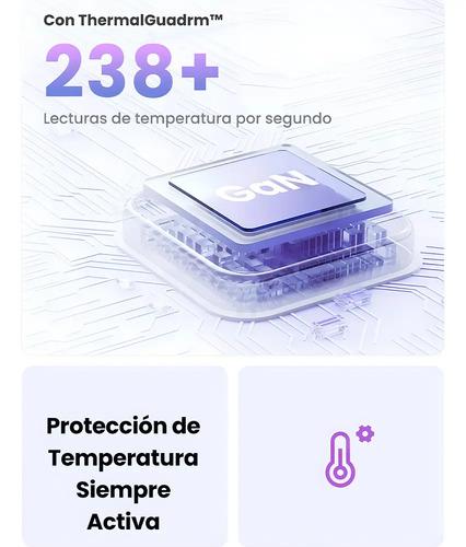 Cargador Rápido Ugreen Usb-c Gan Pd3.0 Qc4 De 20 W, Color Blanco