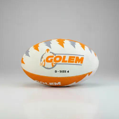 Pelota De Rugby Golem Tamaño 4 - Alta Duración Naranja