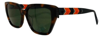 Lentes Anteojos De Sol Ondeck 2503 Premium 2503 Marrón Verde Oscuro