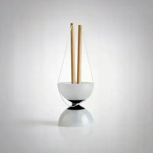 Juego De Destreza Coordinación Y Equilibrio Diábolo Blanco