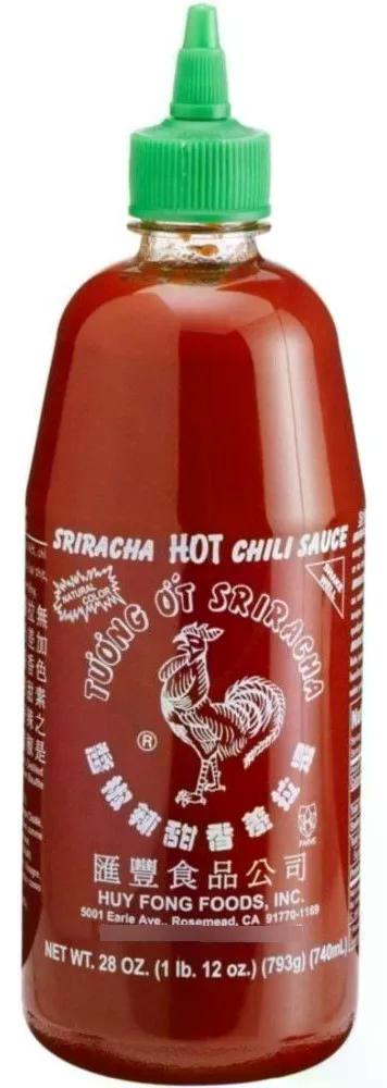 Sriracha Salsa Picante 793g Estilo Asiático Premium