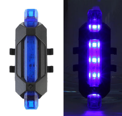 Luz Bicicleta Trasera Recargable Usb