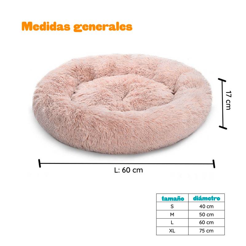 Cama Para Mascota Perros Y Gatos 60cm Tamaño M