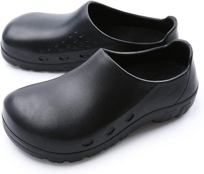 Zapato Zueco Antideslizante Cocina de Seguridad Punta Acero