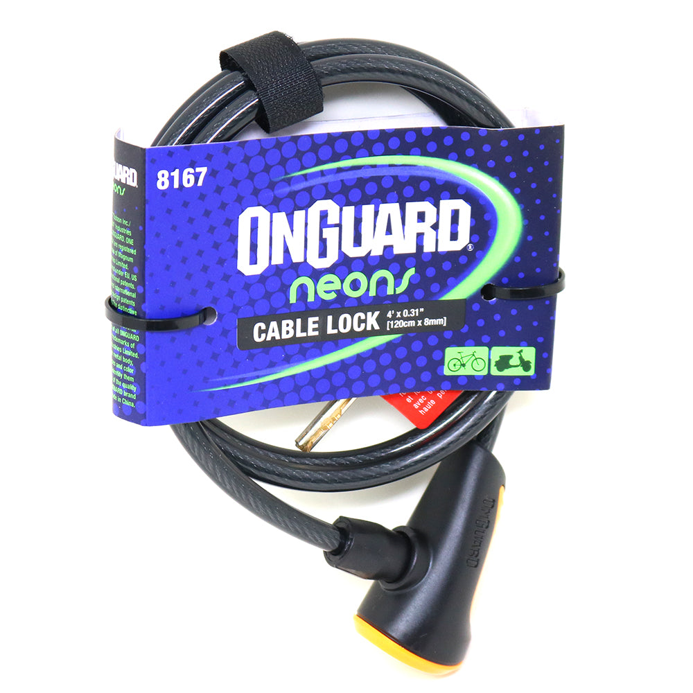 Candado Bicicleta On Guard Espiral Ns 180x12mm