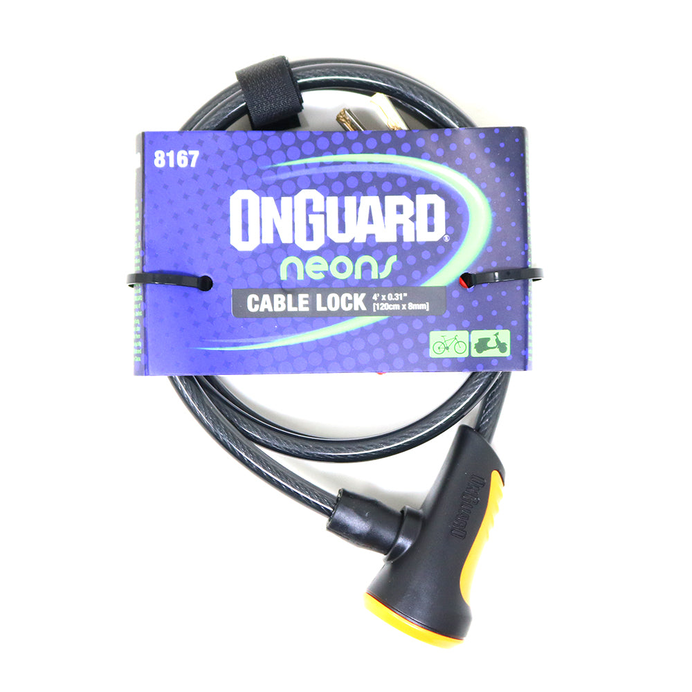 Candado Bicicleta On Guard Espiral Ns 180x12mm