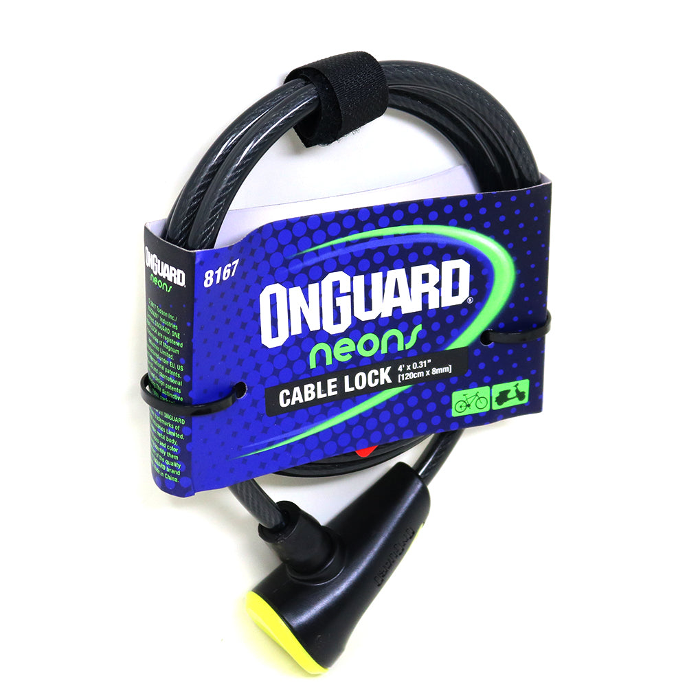 Candado Bicicleta On Guard Espiral Ns 180x12mm