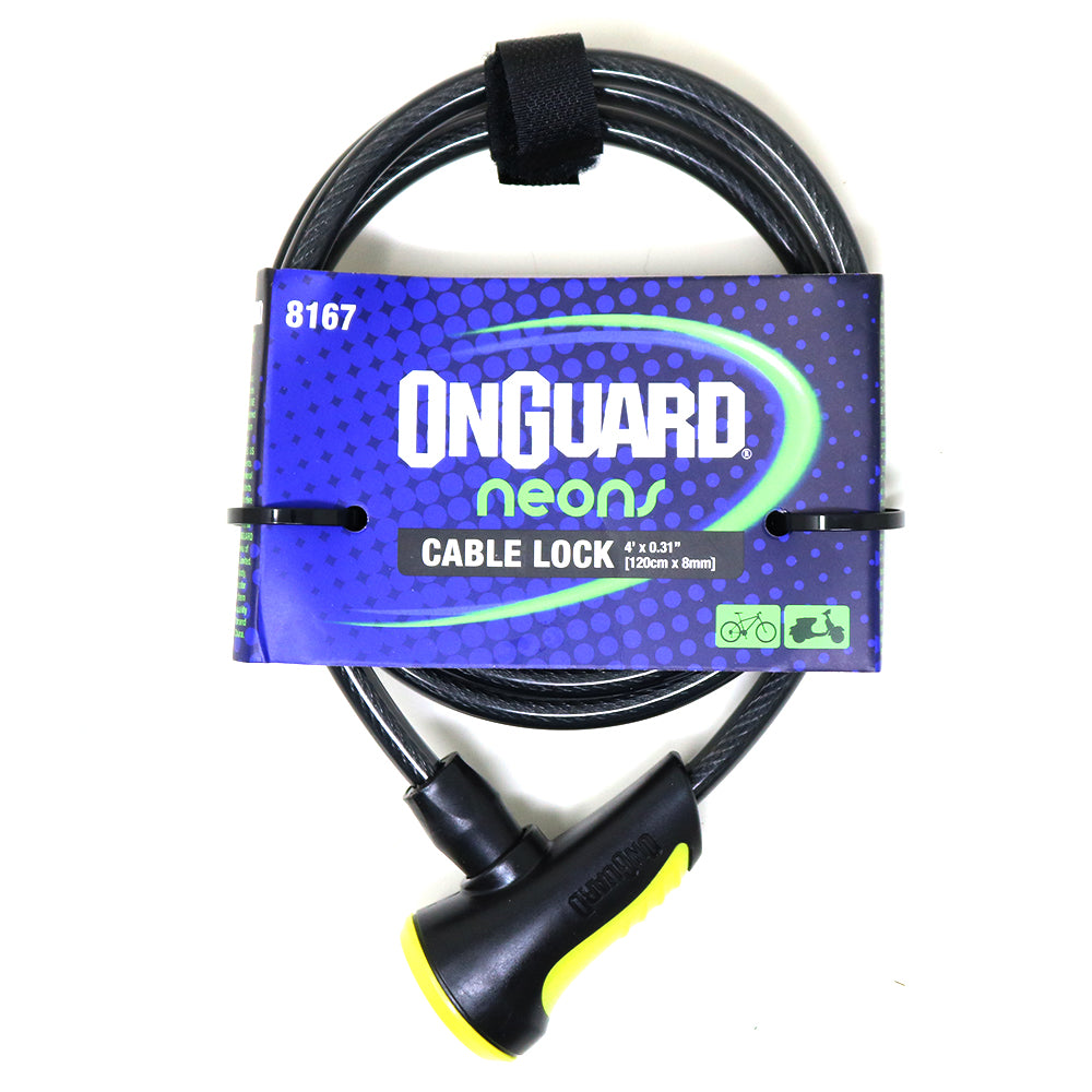 Candado Bicicleta On Guard Espiral Ns 180x12mm