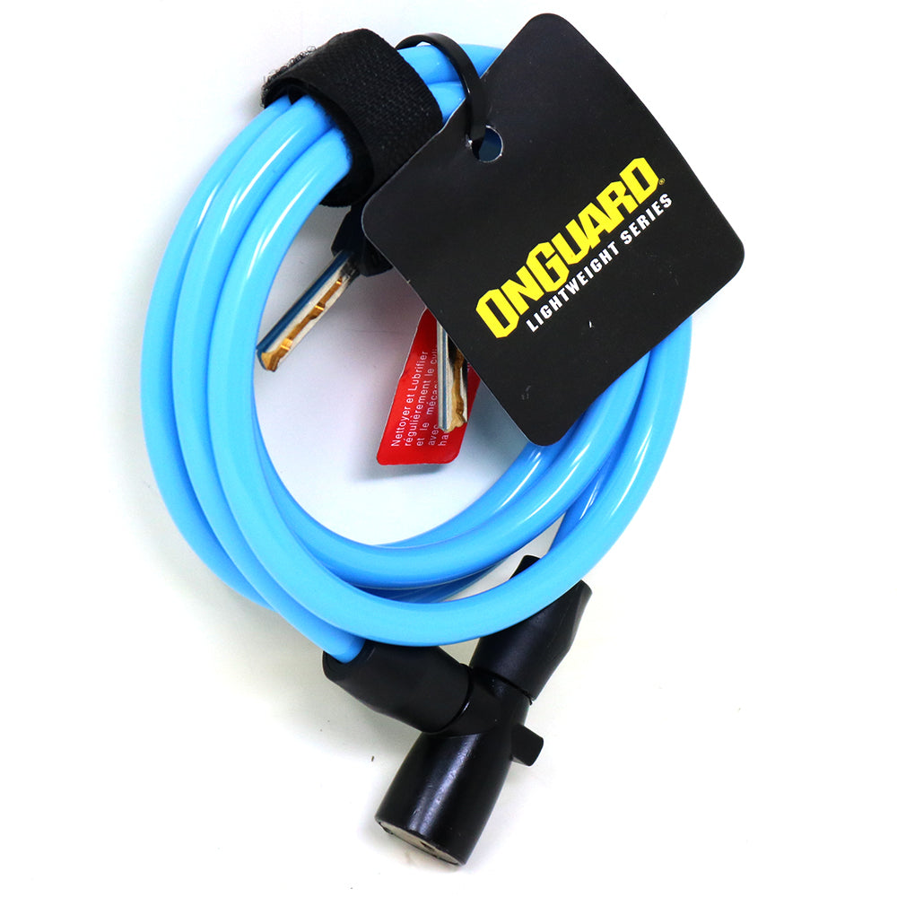 Candado On Guard Espiral C/llave 150x8m