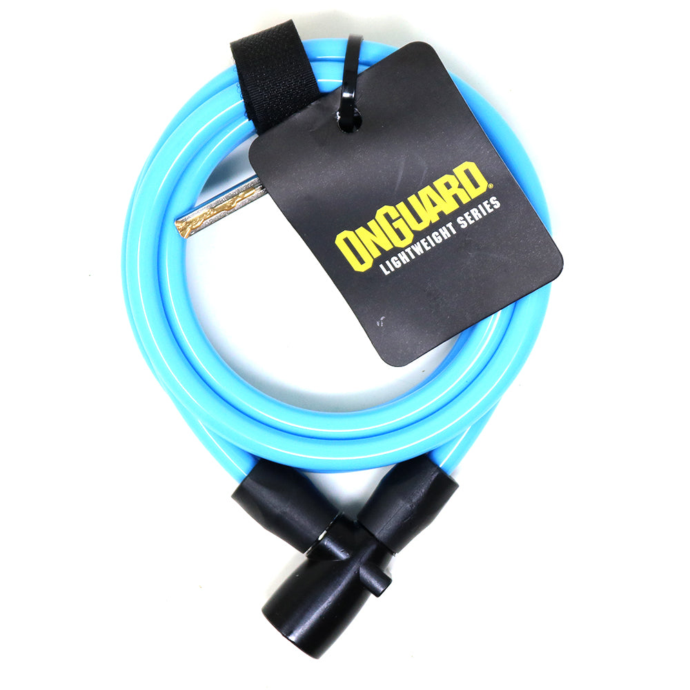 Candado On Guard Espiral C/llave 150x8m