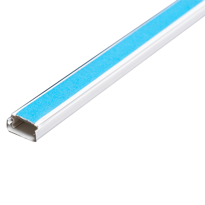Canaleta autoadhesiva de aluminio de 20mm x 10mm, longitud de 2 metros