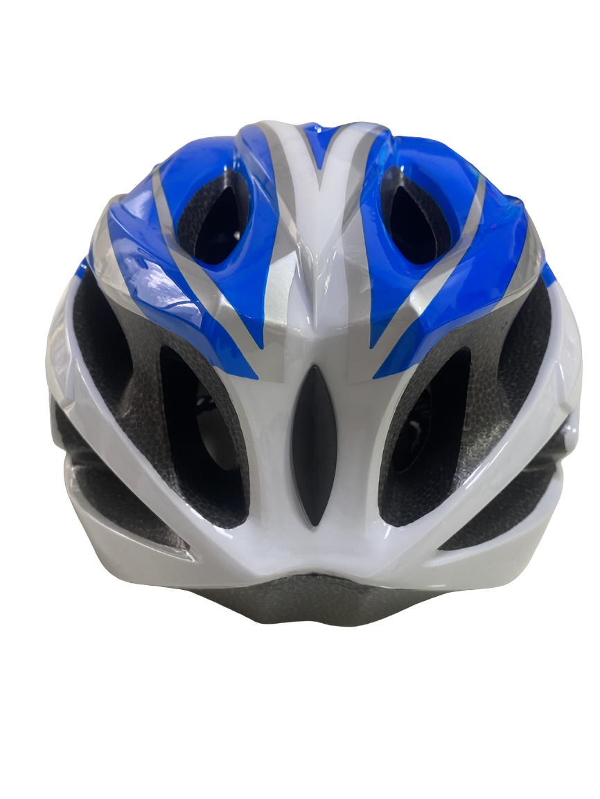 Casco Bicicleta MTB Liviano Azul + Lentes
