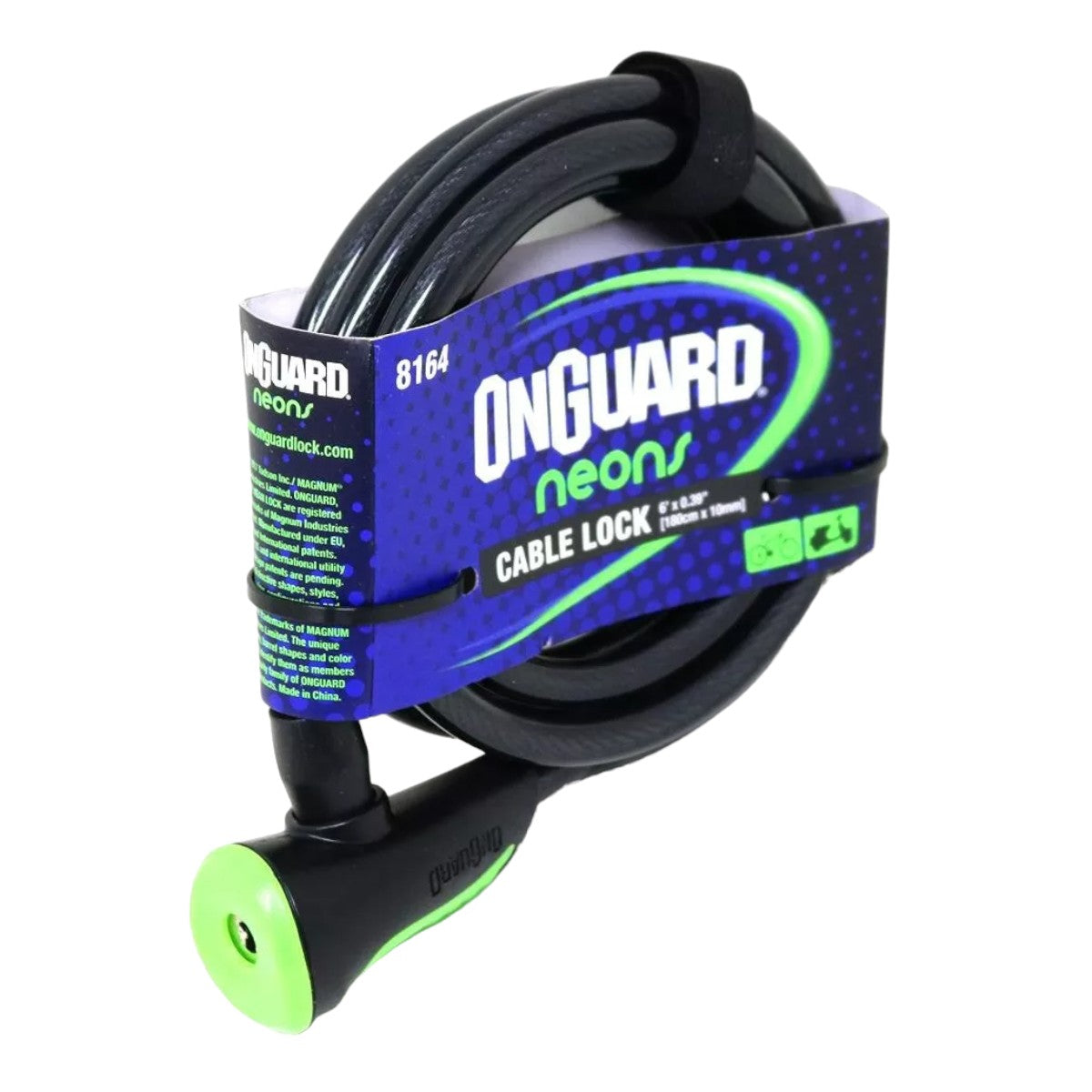 Candado Bicicleta On Guard Espiral Ns 180x12mm