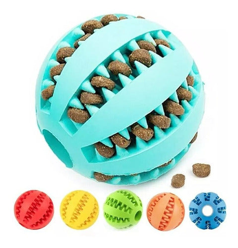 Pelota Dental Interactiva Limpieza Perros