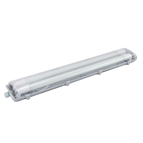 Equipo Estanco LED 120cm con 2 Tubos LED de 18W IP65
