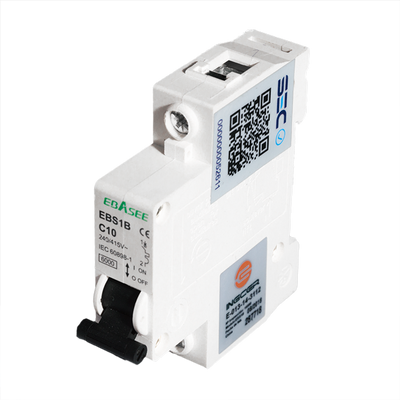 Interruptor automático monofásico C de 10A 6KA