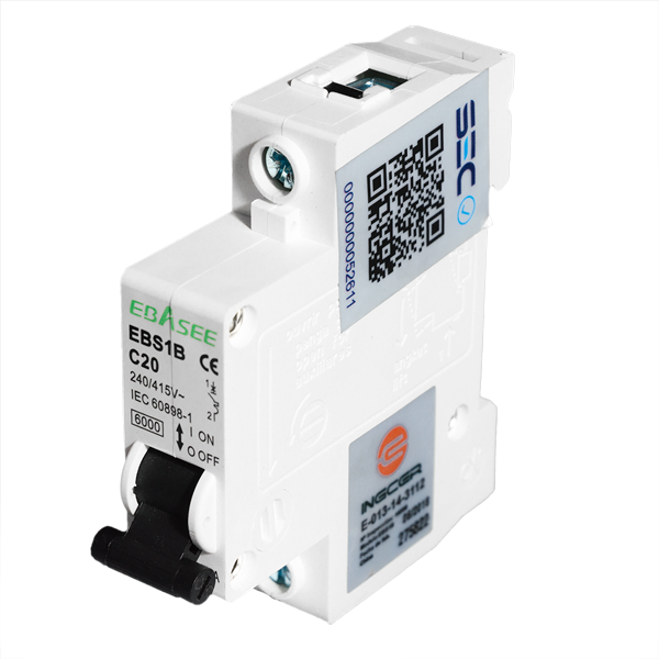 Interruptor automático monofásico C de 20A 6KA