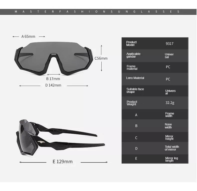 Lentes Polarizados Ciclismo Mtb Uv400