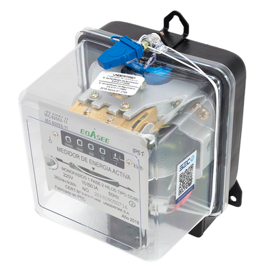Medidor magnético monofásico certificado de 10(50)A para medición de energía eléctrica