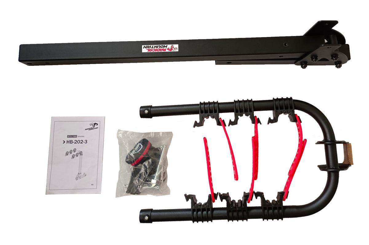 Porta Bicicletas Radical Mountain Enganche Americano 3 Posiciones