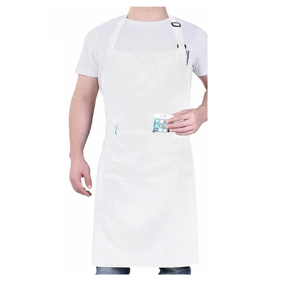 Pack X 4 Pecheras Blancas Chef Cocina