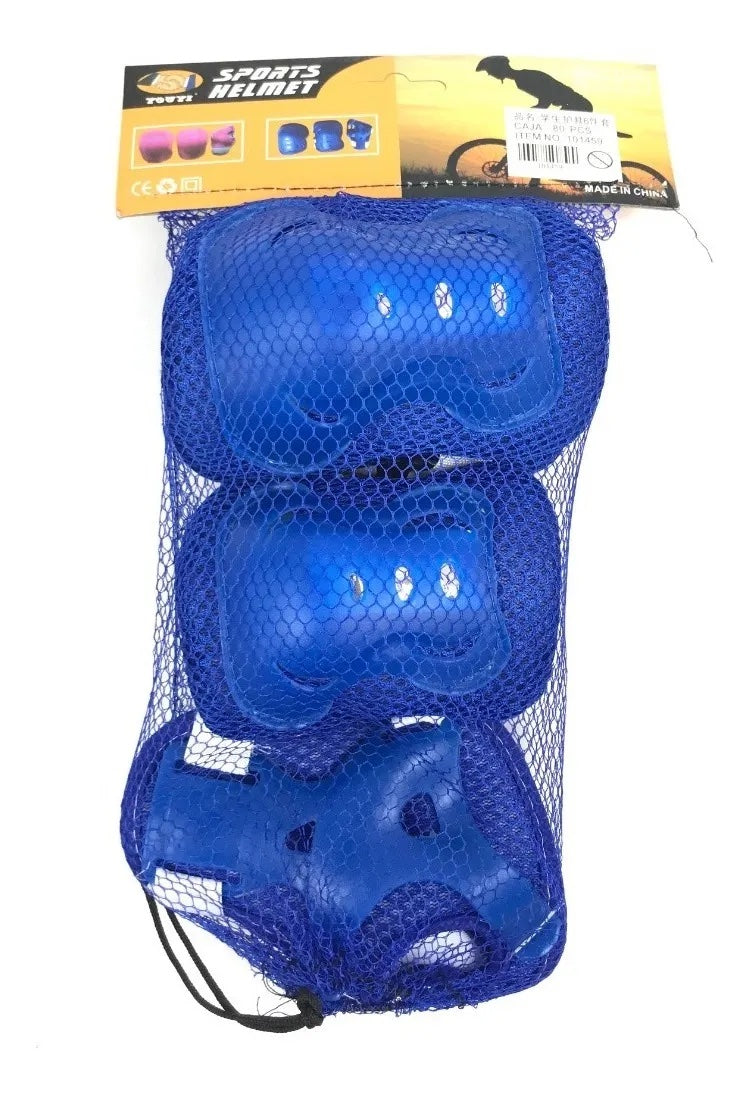Set Casco + Protección Niños Bicicleta | Skate | Patines