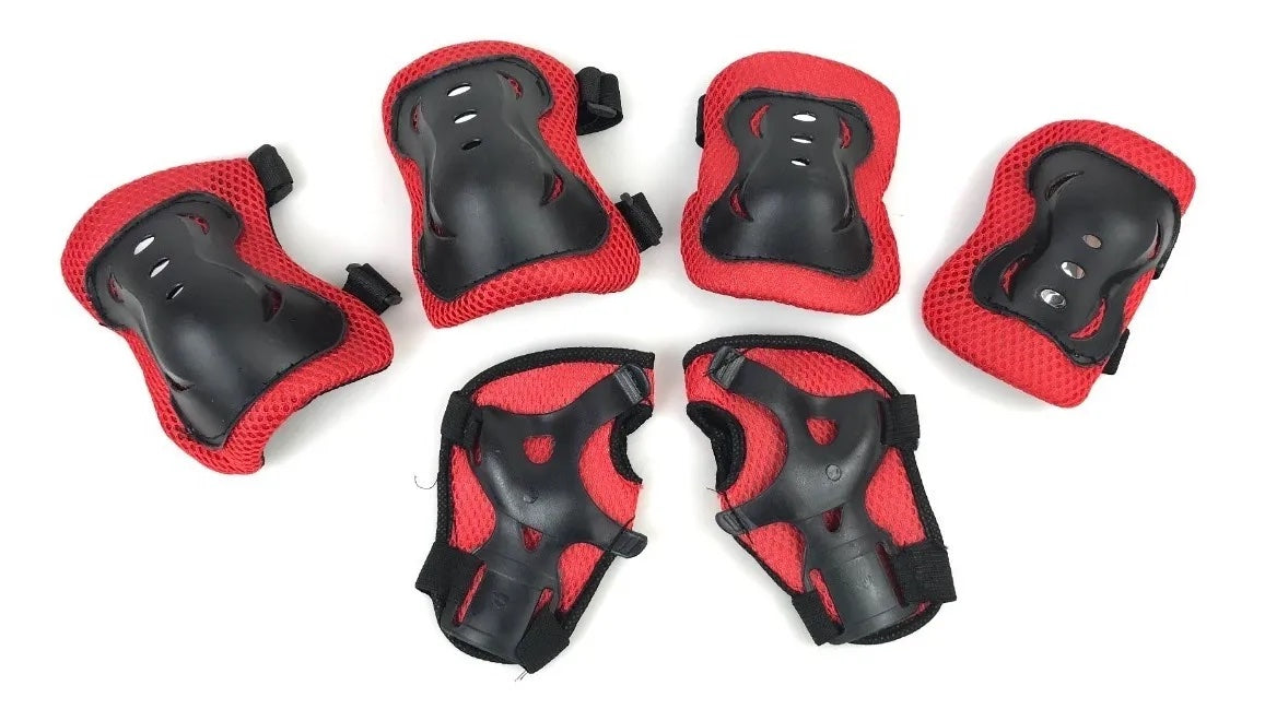 Set Casco + Protección Niños Bicicleta | Skate | Patines
