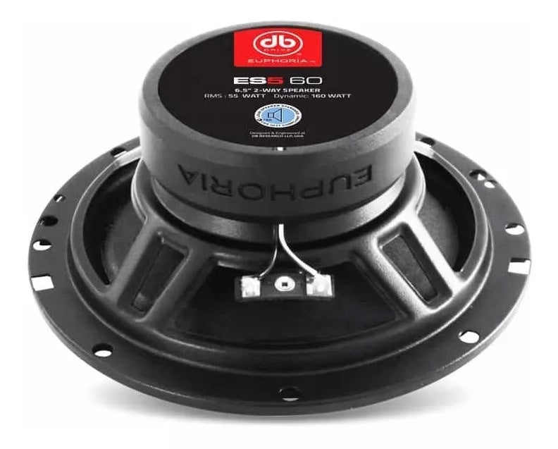 Parlantes Db Drive Euphoria Es5 60 2 Vias 16,5cms 60rms