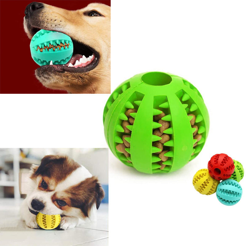 Pelota Dental Interactiva Limpieza Perros