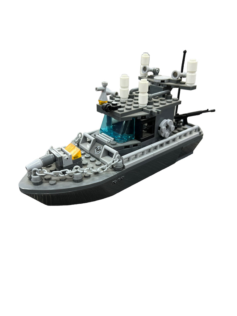 Juego Constru Brick Barco Naval | Lego Compatible