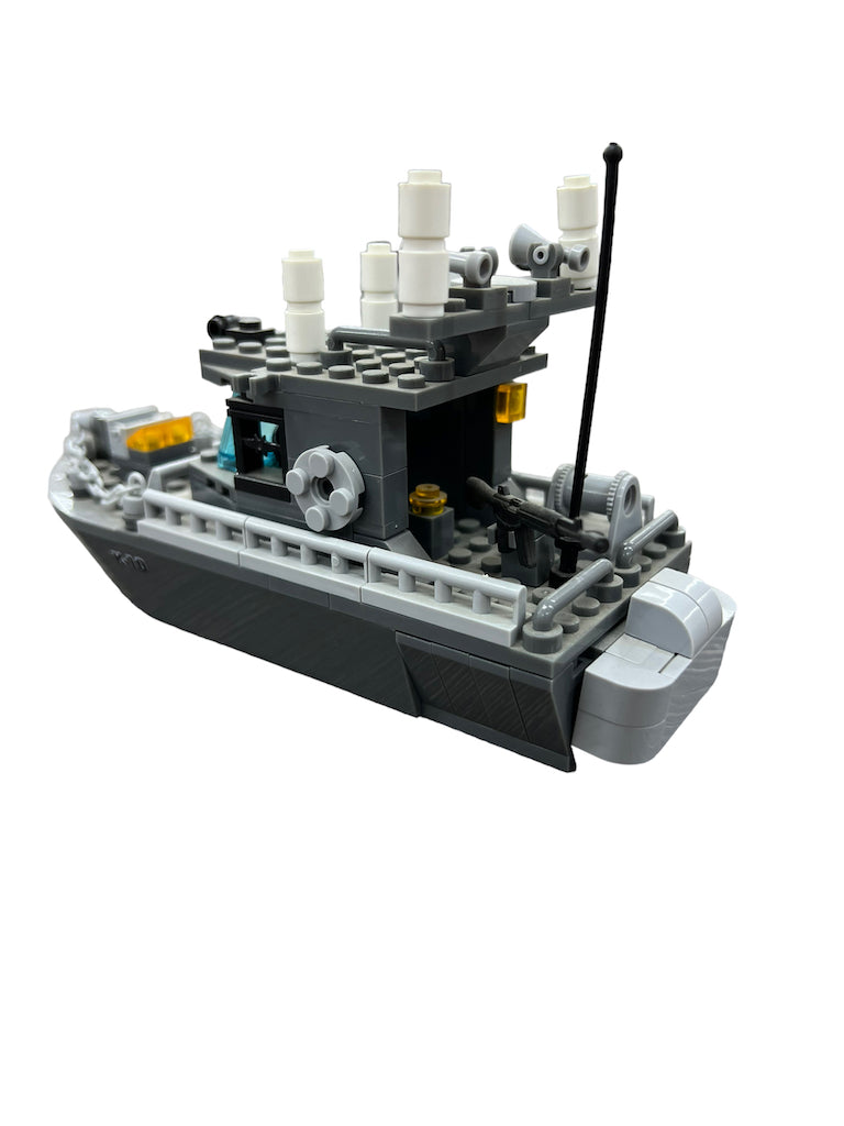Juego Constru Brick Barco Naval | Lego Compatible