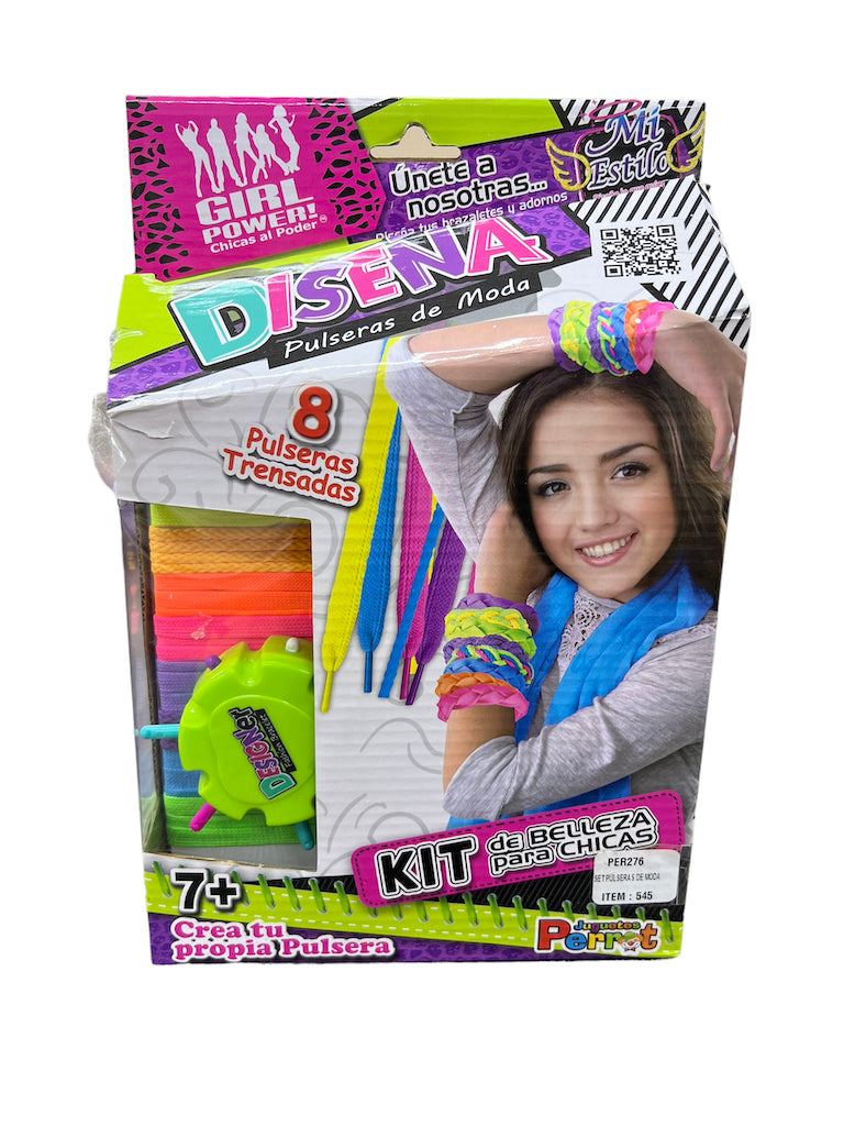 Set de Creación de Pulseras de Niña para Armar