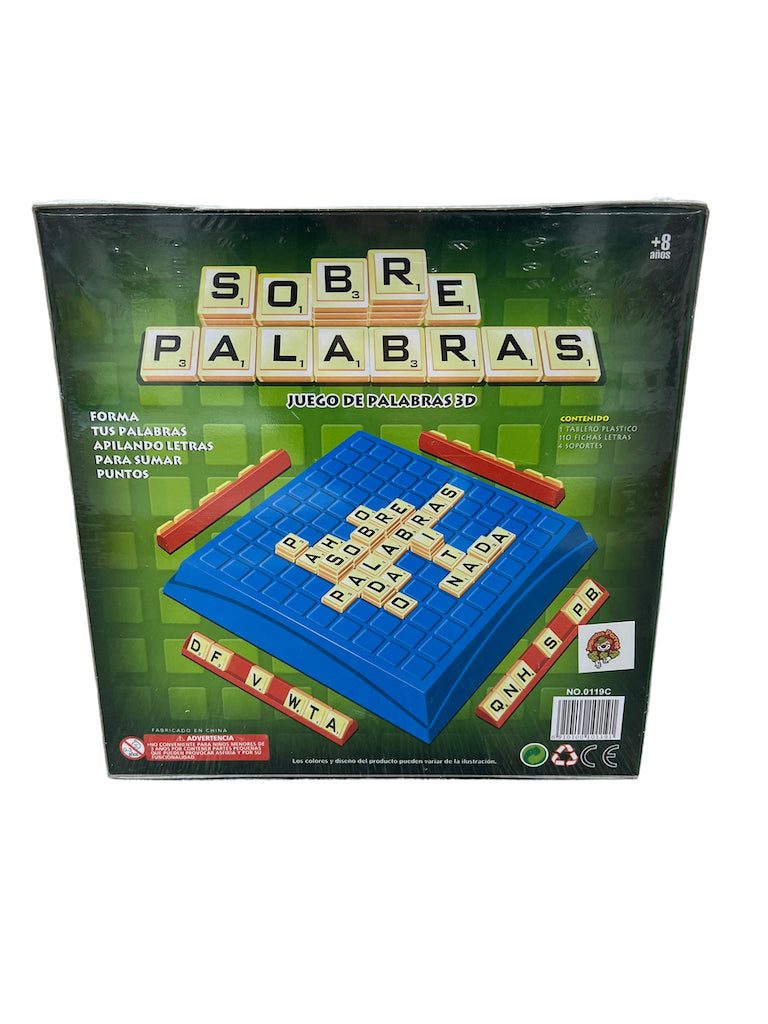 Juego De Mesa Sobre Palabras