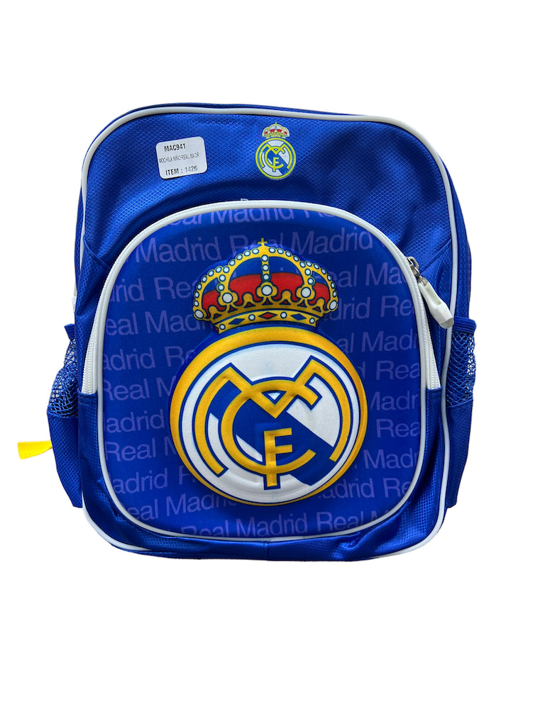Mochila Futbol Real Madrid Niño Original
