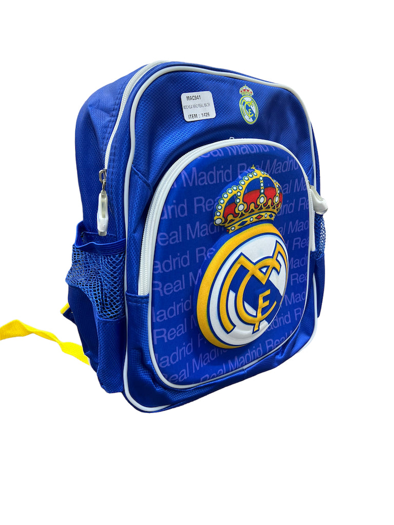 Mochila Futbol Real Madrid Niño Original