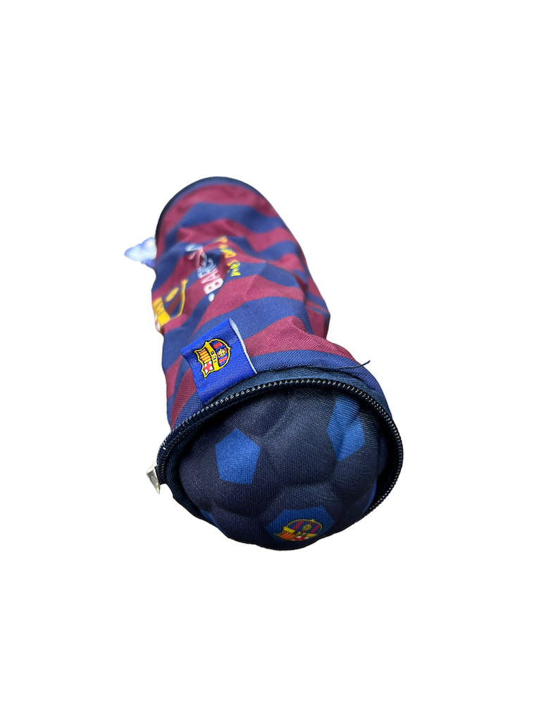 Estuche Escolar Pelota De Futbol Barcelona Fc