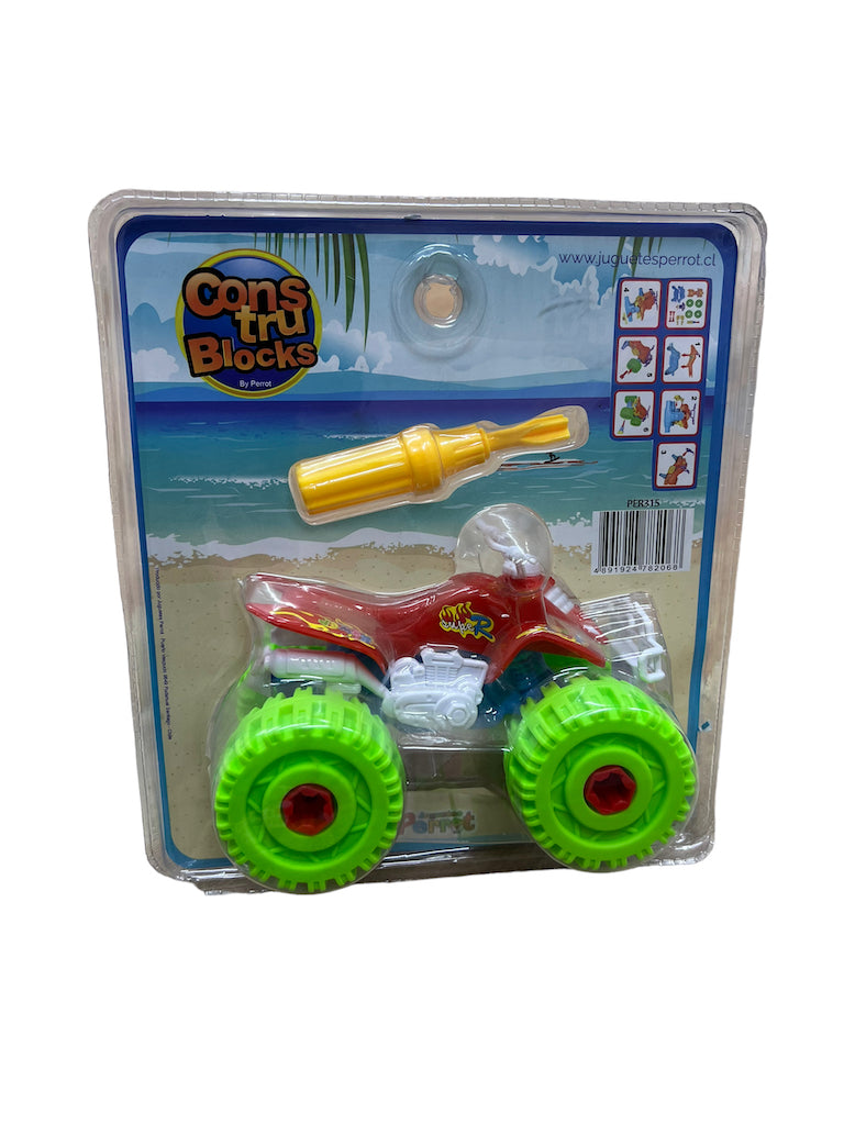 Moto Juguete Playera Armable Didactica