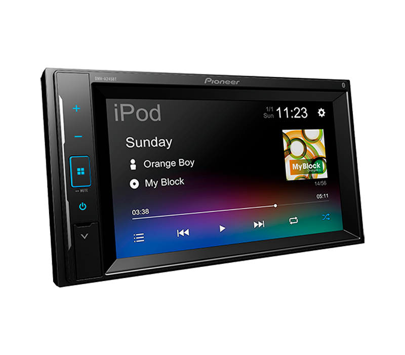 Radio Pioneer DMH-A245BT 2 DIN Web Link Full HD 3RCA