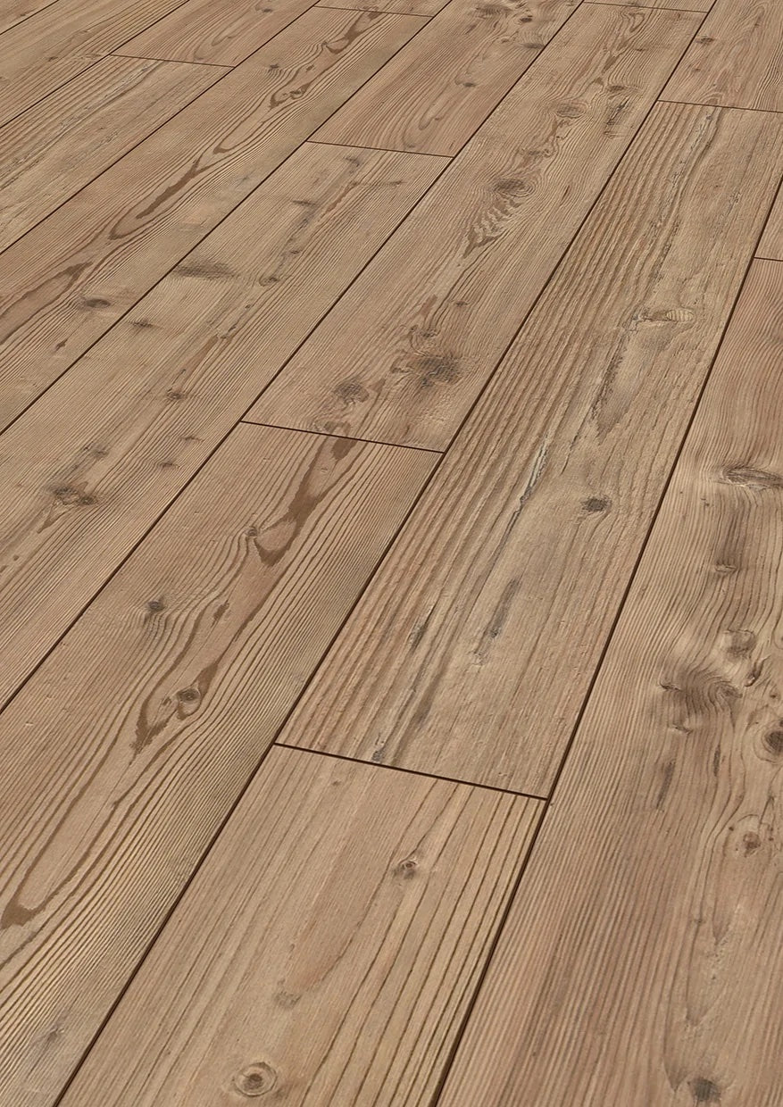 Piso Flotante Kronotex Exquisit 8 mm Natural Pine