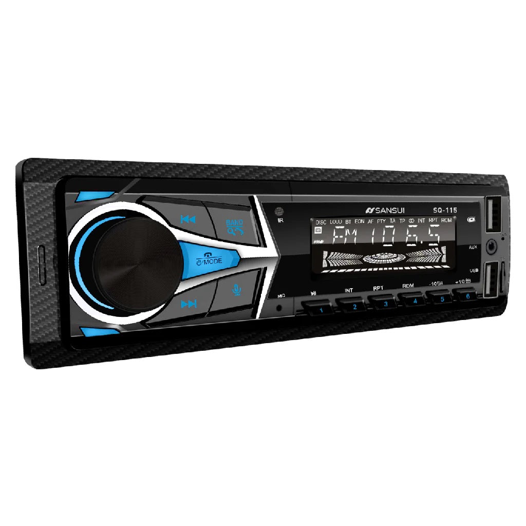 Radio Auto Sansui Sq-115 con USB y Bluetooth