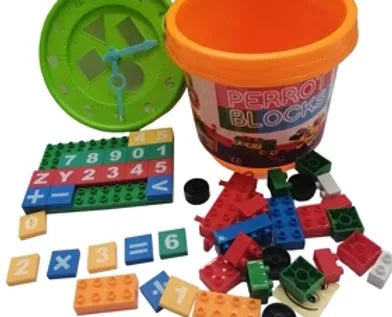Tarro de Bloques Didácticos Lego Compatible